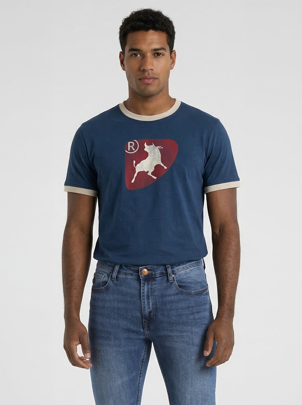 T-shirt Michel 468 - Azul Escuro