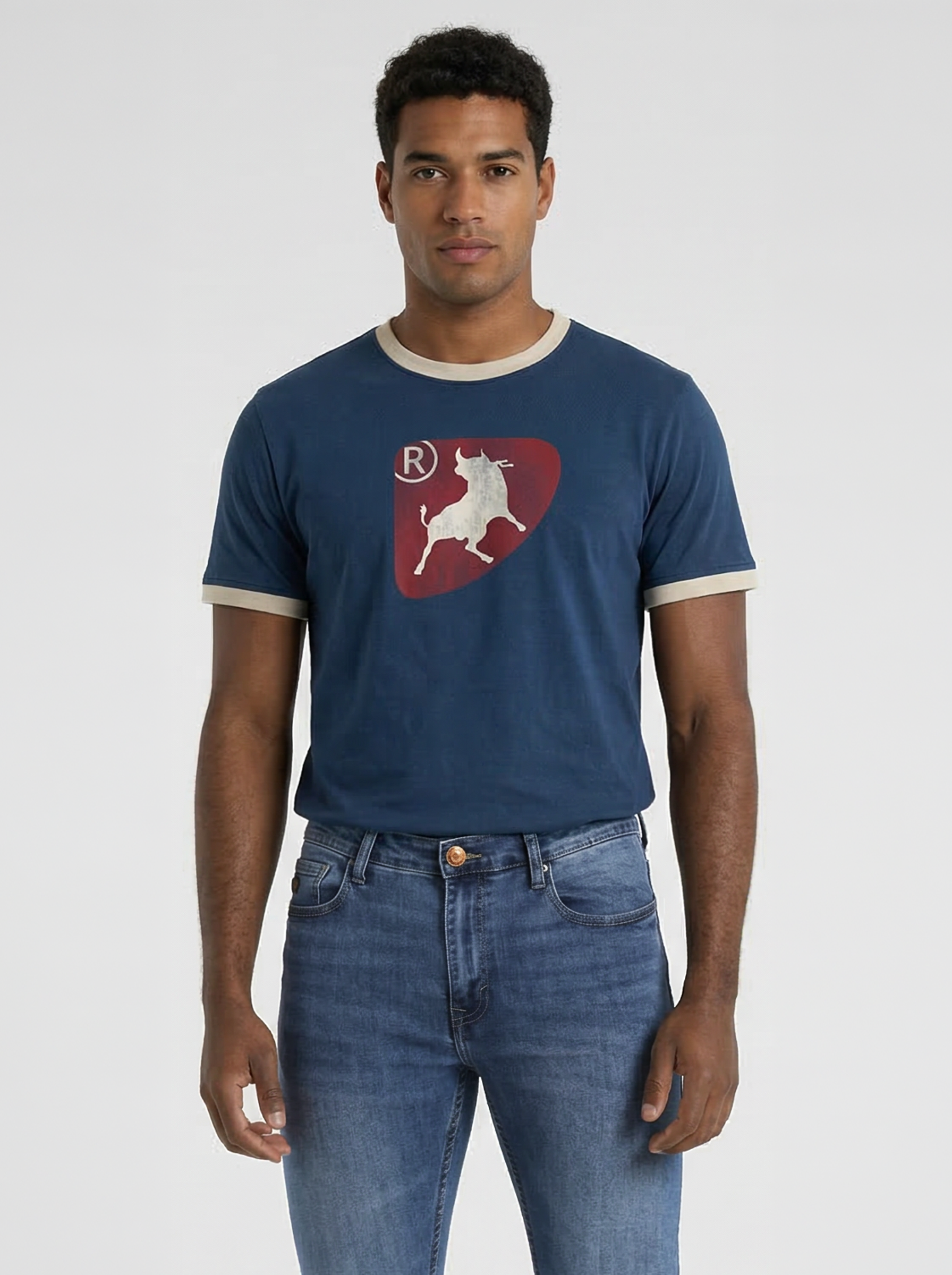 T-shirt Michel 468 - Azul Escuro