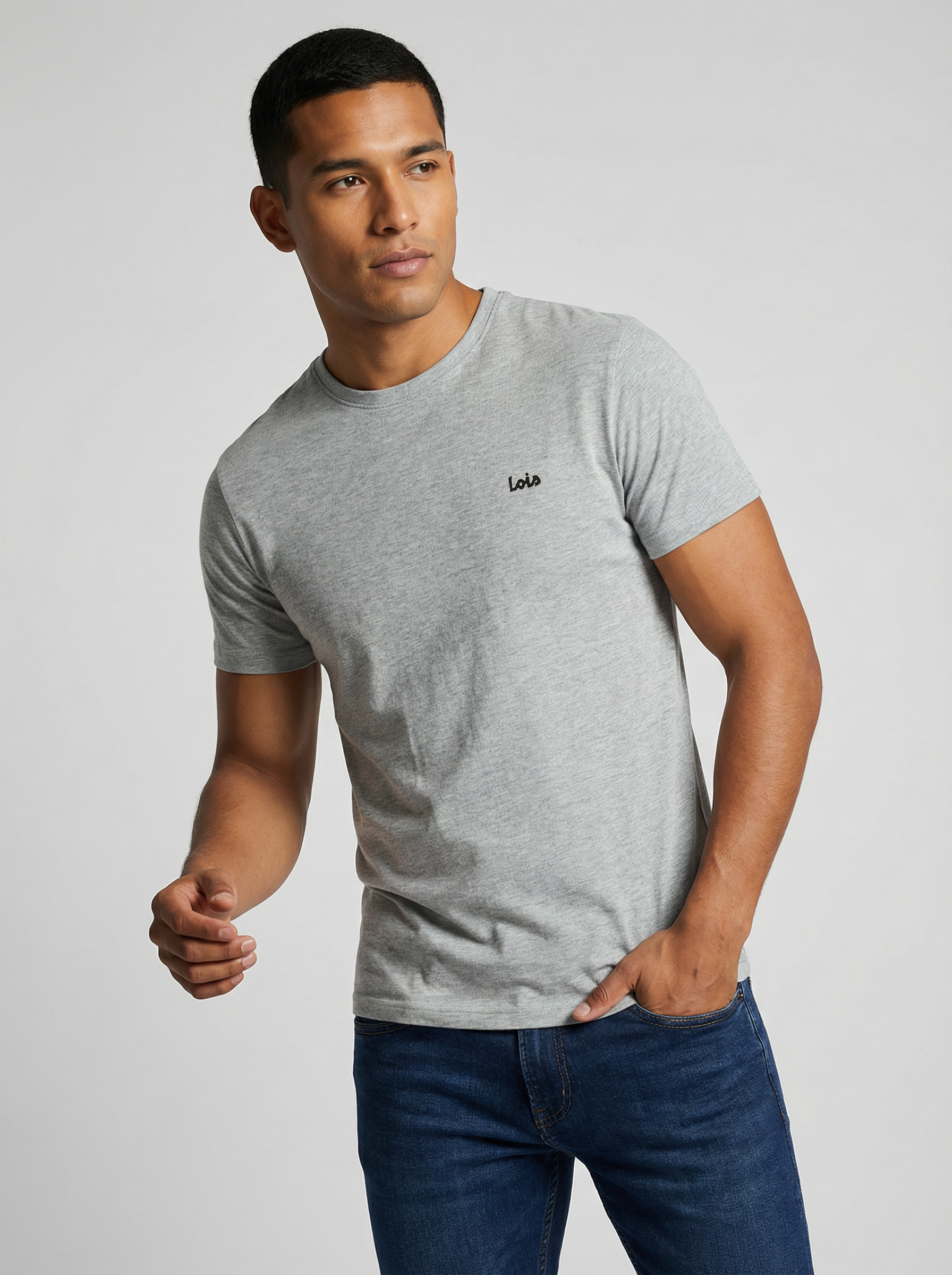 T-shirt Galet 490 - Cinzento