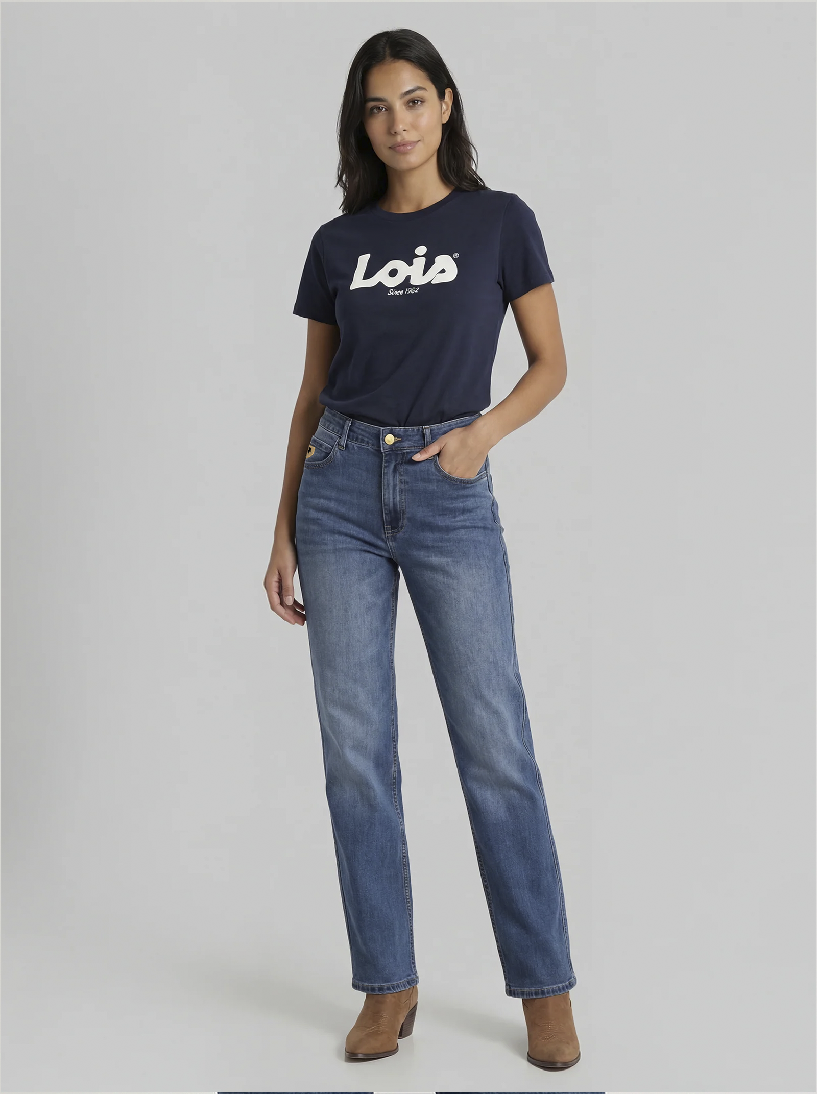 Jeans Carmen Mom Straight Fit 934