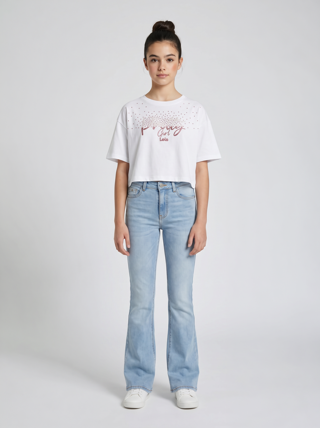 T-Shirt Pretty - Branco