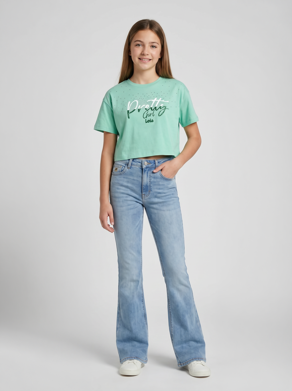 T-Shirt Pretty - Menta