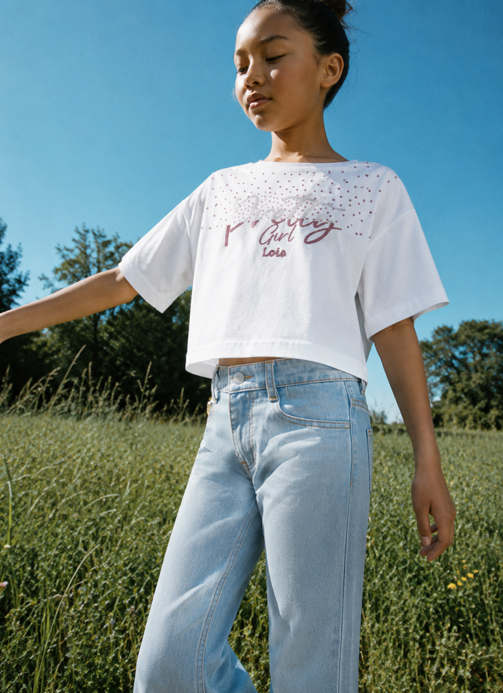 T-Shirt Pretty - Branco